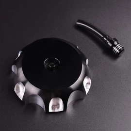 Billet Gas Fuel Tank Cap Cover w/Vent Hose for YAMAHA RAPTOR 700 2006-2016,TTR125 2000-2004,for CR85 2003-2007,CR125 2000-2007,CRF150F 2003-2017,for KAWASAKI KX85 2001-2013,KX125 2000-2005