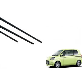 Porte 140 Series Wiper Replacement Rubber Compatible Size 2 Front 1 Rear 3 Piece Replacement Set Driver Passenger Rear Size Porte