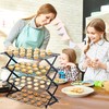Pleafind 4 Tier Collapsible Cooling Rack - 3 Setting Design,