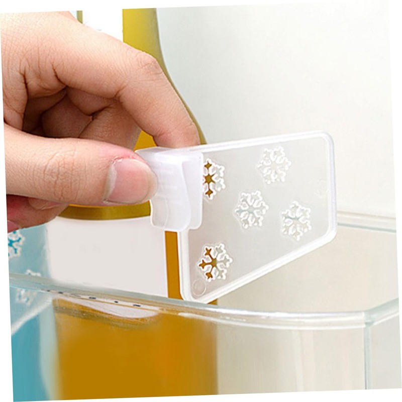 COHEALI 3sets Fridge Dividers Refrigerator Side Door Organizers Durable Storage