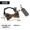 PIENSE Light Up Bow Tie Light Up LED Tie EL