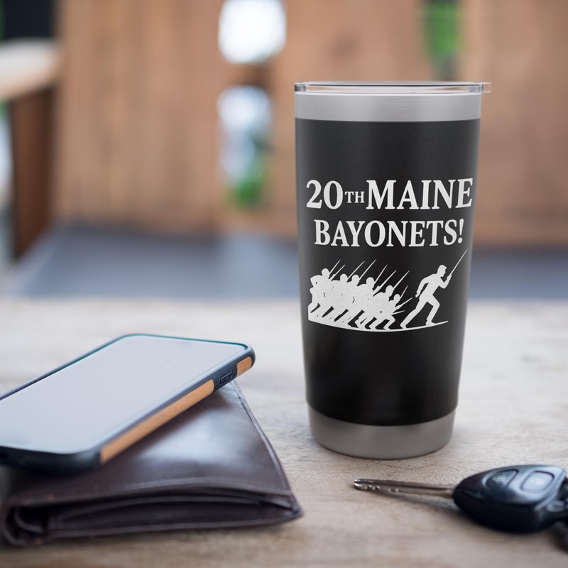 20th Maine Bayonets Civil War Gettysburg Stainless Steel Insulated Tumbler