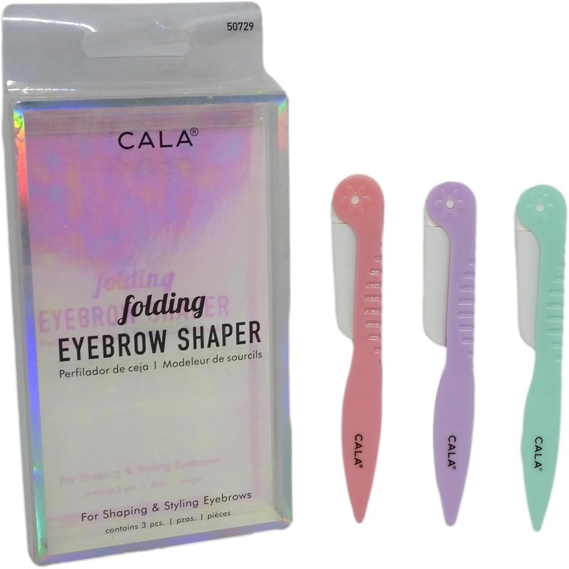 Cala Moldeador de cejas plegable 3 unidades, 3 unidades