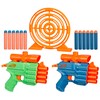 Nerf Elite 2.0 Face Off Target Set, Includes 2 Dart