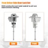 Unifizz Front Door Lock Cylinder Set Kit Fit for Hy-undai