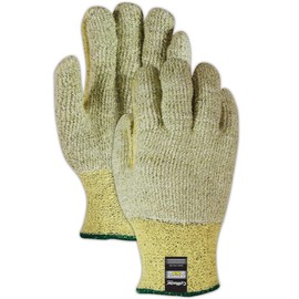 MAGID AX450-8 CutMaster Aramax XT AX450 Heavyweight Loops Out Terrycloth Seamless Machine Knit Gloves (Pack of 12)