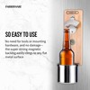 Farberware BBQ Magnetic Bottle Opener with Cup Holder, 11.5 Inch,