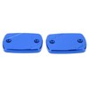 Front Brake Cylinder Fluid Reservoir Cover Cap Replacement for Yamaha