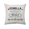 Schwester Geschenke Schwester Kissenbezug Geschenke für Schwester - Ich habe