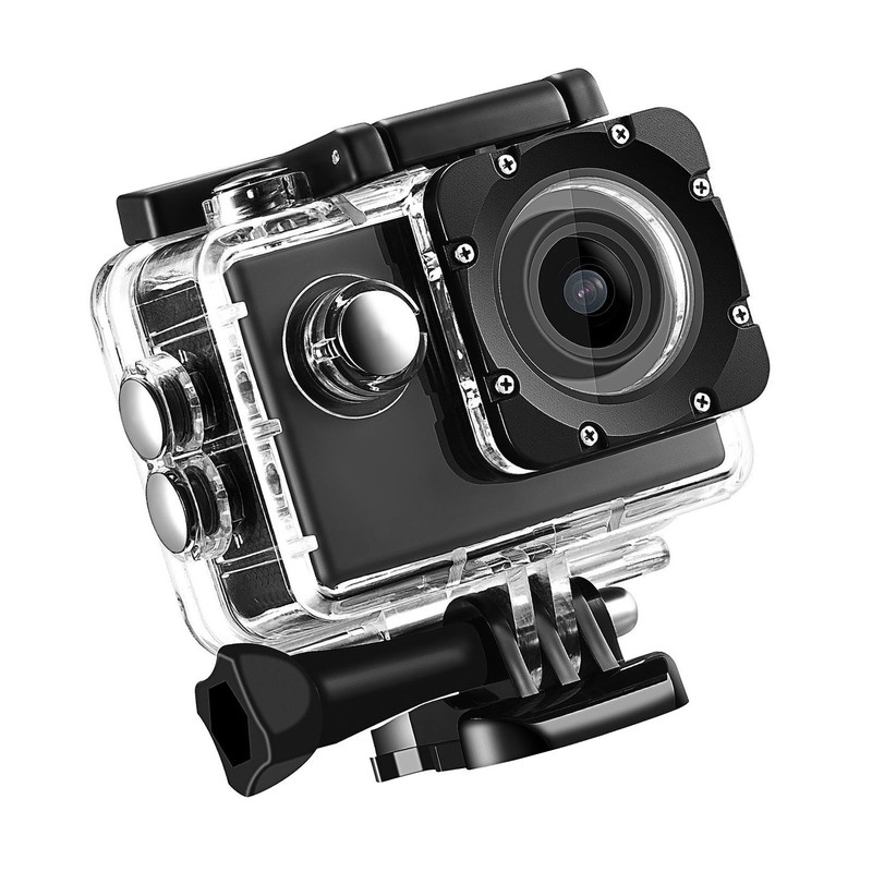 K1080HD 12MP Underwater Waterproof Video Camera Outdoor Bike Diving Sports