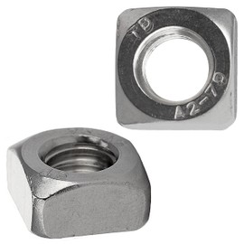 FASTON Square Nuts M6 Stainless Steel A2 V2A (Pack of 10) Insert Nut DIN 557 Sliding Nut