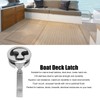 Boat Floor Handle Lock Marine Hatch Latch Flush Mounted Stainless