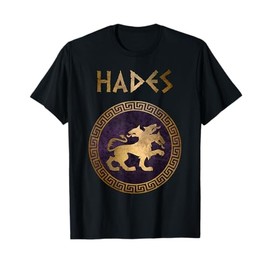 Ancient Greek God Hades of the Underworld Cerberus T-Shirt