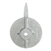 Outboard Trim Tab Anode Zinc Alloy Oxidation Corrosion Proof Trim