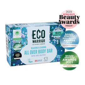 Little Soap Company All Over Body Soap Bar - Deeply Nourishing Shea Butter, Natural & Vegan Eco Warrior 100 g, LSC 6107