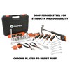 GreatNeck 119-Piece Home and Garage Tool Set, Portable Tool Kit