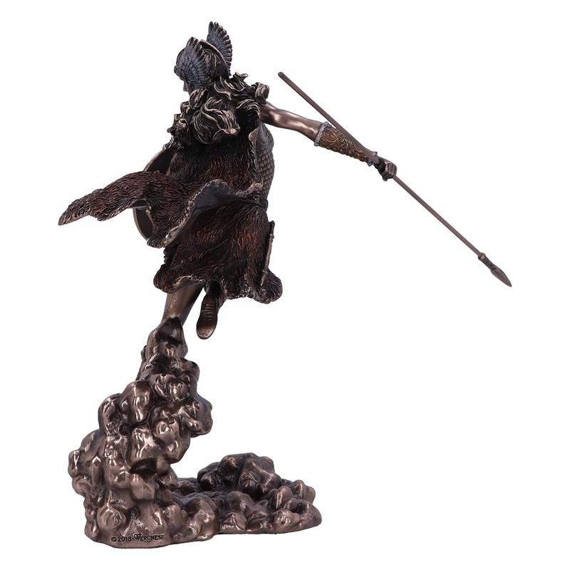 Nemesis Now Norse Valkyrie Warrior Female Bronze Flight Figure 9.25"