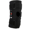 Hinged Knee Brace Support Adjustable Knee Joint Pads with Strap