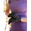 LeMieux Unisex Classic Leather Riding Gloves in Black - Breathable