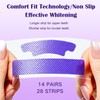 Teeth Whitening Strips, Purple Whitening Strips for Sensitive Teeth, Enamel