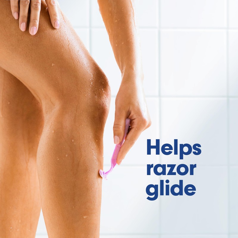 Softsoap Moisturizing Body Wash and Shave Gel, Creamy Strawberry Scent,