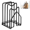Jortmrd Chopping Board Holder Pot Pan Lid Holder Chopping Board