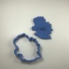 Cuticuter Bowser Mario Bros Cookie Cutter, Plastic, Blue, 8 x