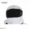 Underwraps Men's Astronaut Costume Deluxe Suit, White, One Size