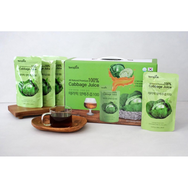 TerraPick Korean Cabbage Juice – Gut Health & Digestion Support,