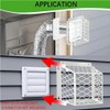AIXXCUVQ Bird Proof Dryer Vent Cover For Effective Animal Invasion