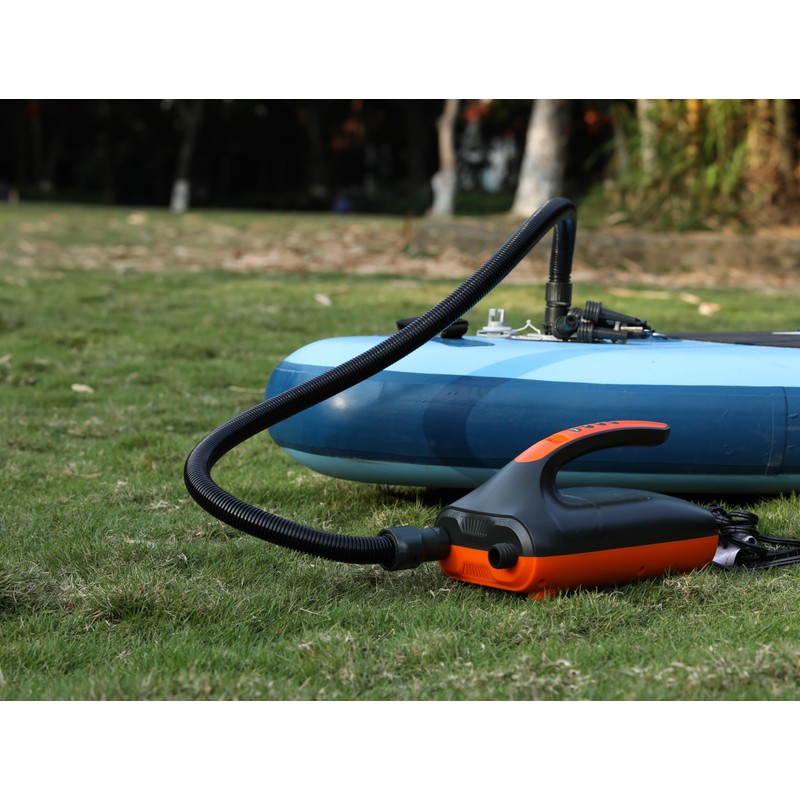 Tuomico 20PSI High Pressure SUP Electric Air Pump,Dual Stage Inflation