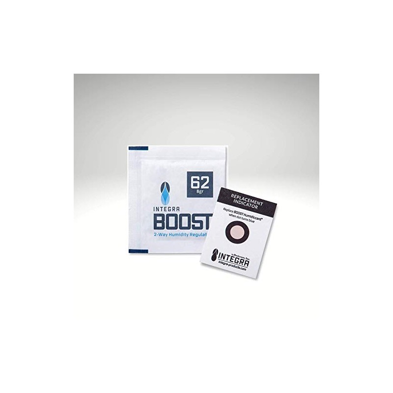 Integra Boost 62%,10 x 8g Humidity Regulator Pack, Pack of