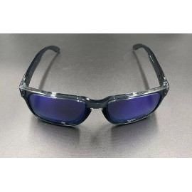 Oakley Holbrook Crystal Black w/ Violet Iridium Lenses