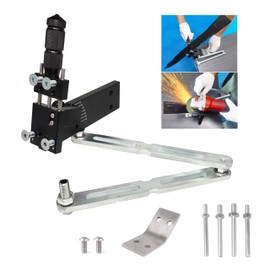 Lawn Mower Blade Sharpener & Lawn Mower Blade Balancer Replace 5005、42-047 Blac ,15°-45° Adjustable Magnetic Mower Blade Balancer for Many Types of Mower Blade, Making Mowing Work Easy and Convenient.