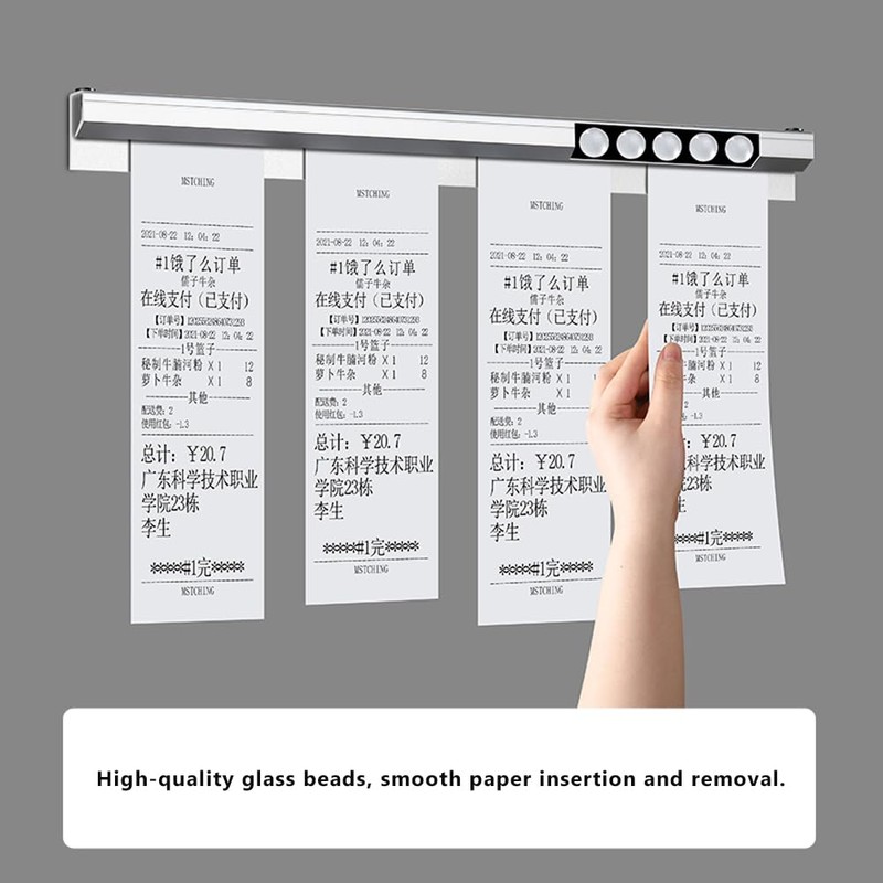 ECKEK 2 Pack Ticket Holders Receipt Holder for Restaurant, No