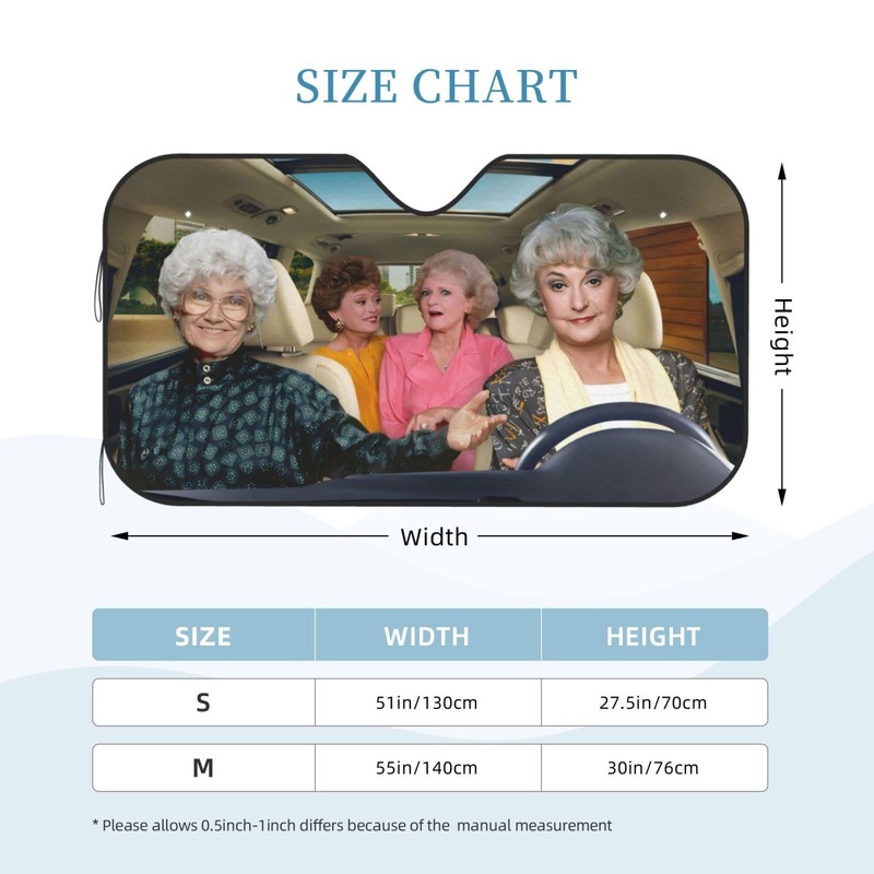 Funny Windshield Sun Shade Foldable Sunshade for Car Windshield Covers