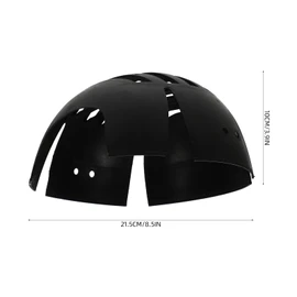 Milisten 2 PCS Basébol Bump Cap Insertar Protección de Cabeza Sombrero de Béisbol Sombrero Sombrero Sombrero Soporte de Línea de Revestimiento para Gorras Snapback Caps Ajustados Papas