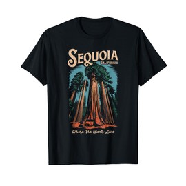 Sequoia National Park California Giant Tree Outdoors T-Shirt