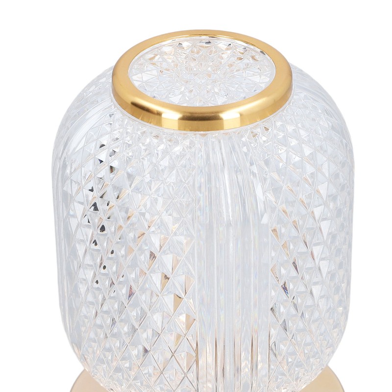 RGB Color Changing Crystal Table Lamp Acrylic Multifunction LED Crystal