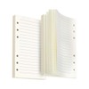 GYWHOOFT 6-Hole Notebook Refill, For Loose Leaf Binders, A5 Size,