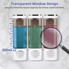 3 in 1 Shampoo and Conditioner Dispenser Set, Wall Mounted