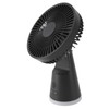 Desktop Fan Portable 5 Speed Power Display Quiet USB Rechargeable