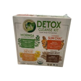 Lifestyle Awareness Detox Cleanse Kit Organic Herbal Tea 40 Teabags