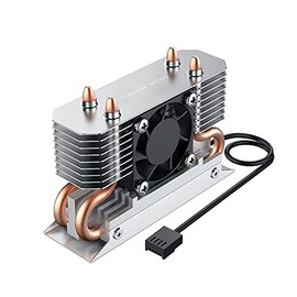 Titanium Micro TMHSFM3 Nitro M.2 NVME 2280 Heatsink Dual Cooler with 30mm PWM Fan