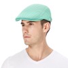 DIYDECAL Mens Breathable Mesh Summer Hat Adjustable Newsboy Beret Ivy