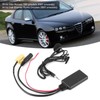 59.1in Bluetooth Radio Audio Cable Handsfree Car AUX Adapter with
