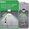 CLAONER Solar Lights Outdoor, Super Bright 126LED Solar Security Lights