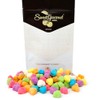 SweetGourmet Heart-Shaped Assorted Fruit Gummy Candy Dusted with Sugar, 1