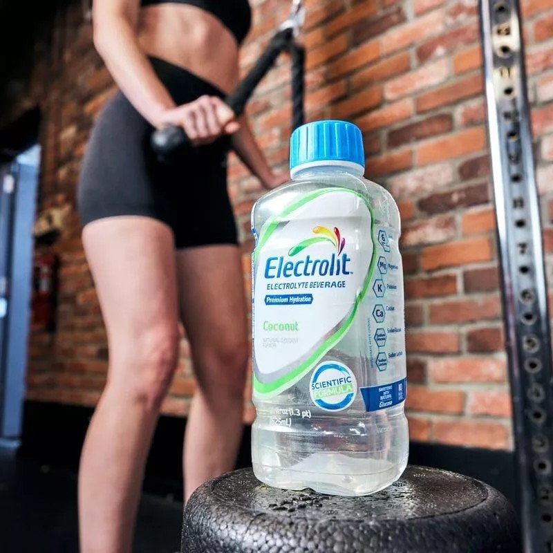 Electrolit 12 Pack Coconut Flavored Electrolyte Drink Instant Hydration Premium