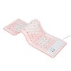 Foldable Silicone Keyboard 103 Keys USB Wired Silicon Foldable Waterproof